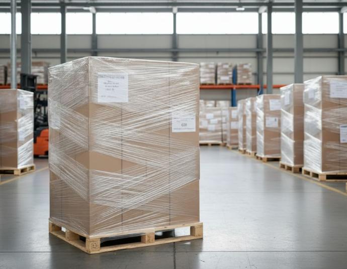 Pruebas de adherencia del stretch film Pruebas de fricción del stretch film